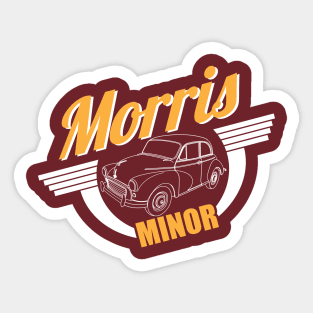 Morris Minor Sticker